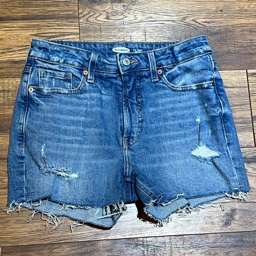 Old Navy High Rise OG Jean Shorts Size 2